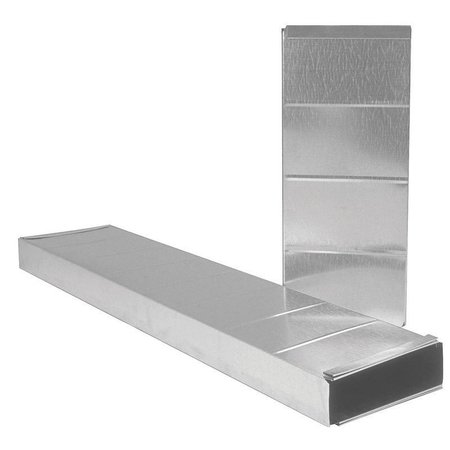 IMPERIAL 24 in L Galvanized Steel Stack Duct GV1318